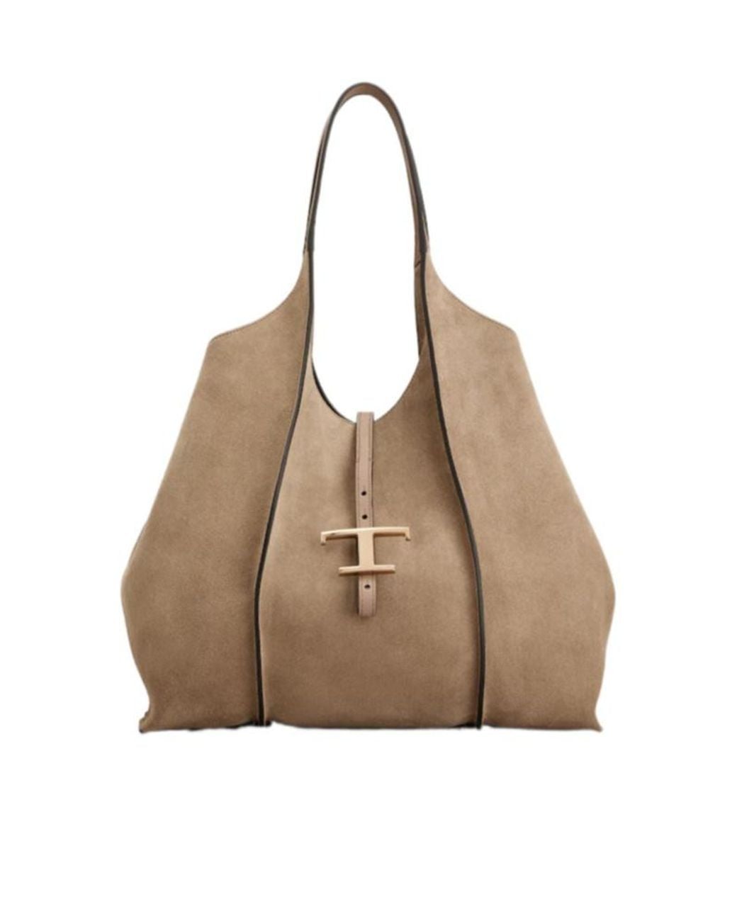 Tod's Natural T Timeless Shopping Bag
