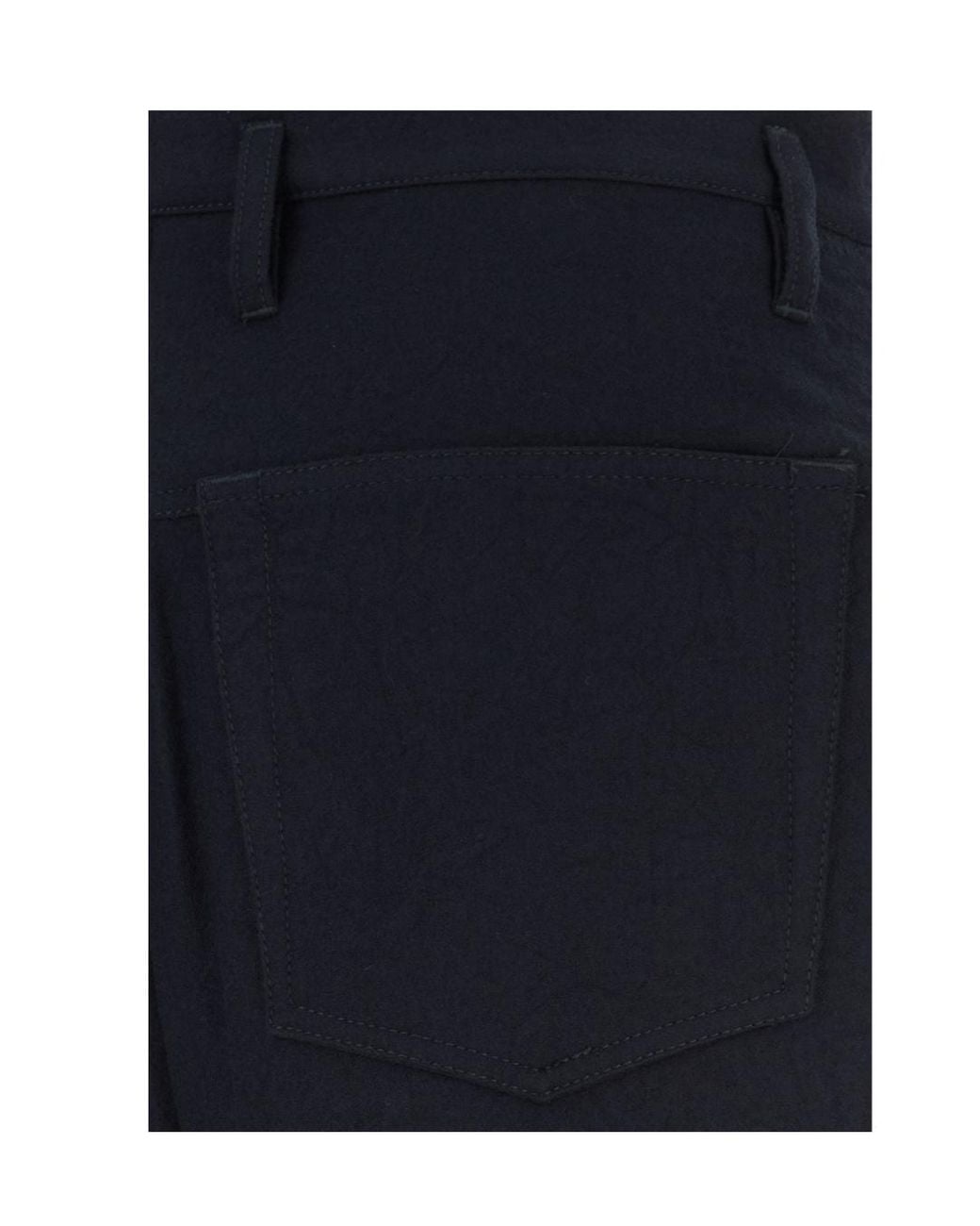 Giorgio Armani Blue Wide-Leg Pants for men