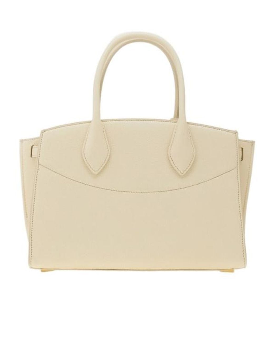Ferragamo Natural Studio Soft Shoulder Bag