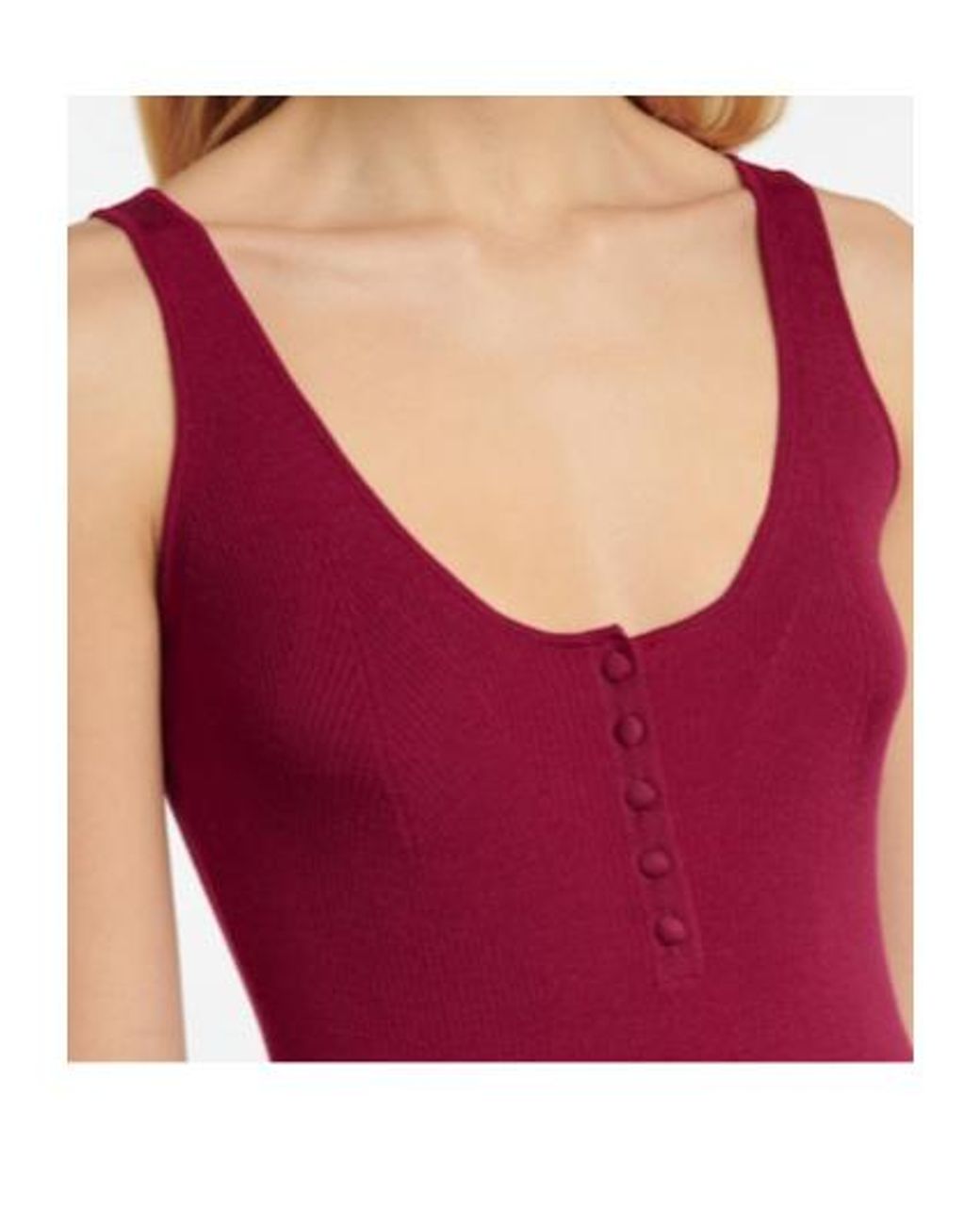 Altuzarra Red Knitted Vest