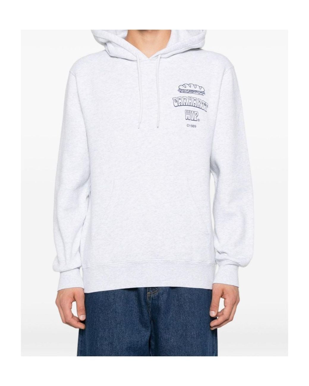 Carhartt White Sandwich Hoodie for men
