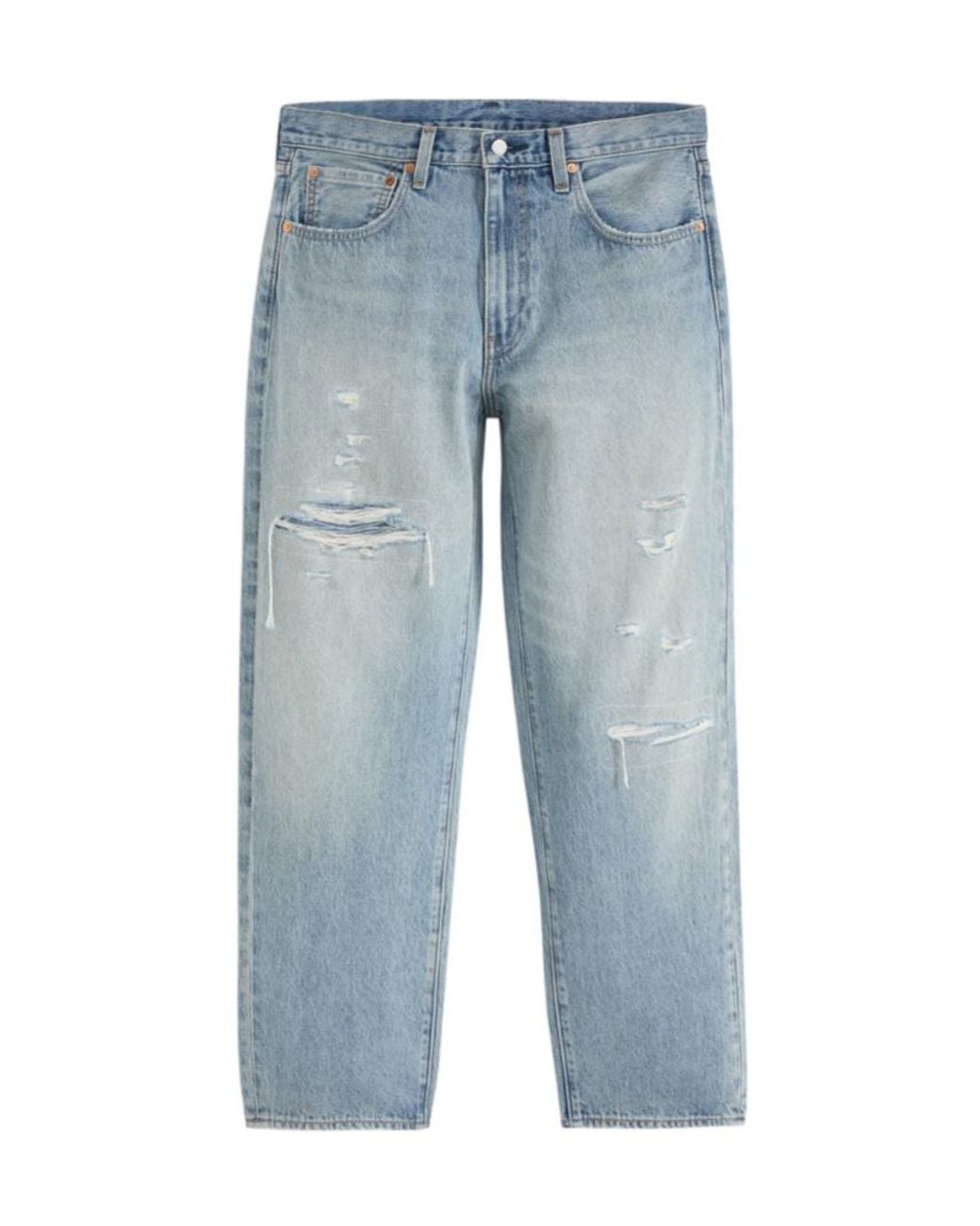 Levi's Blue 568 Loose Straight Jeans for men
