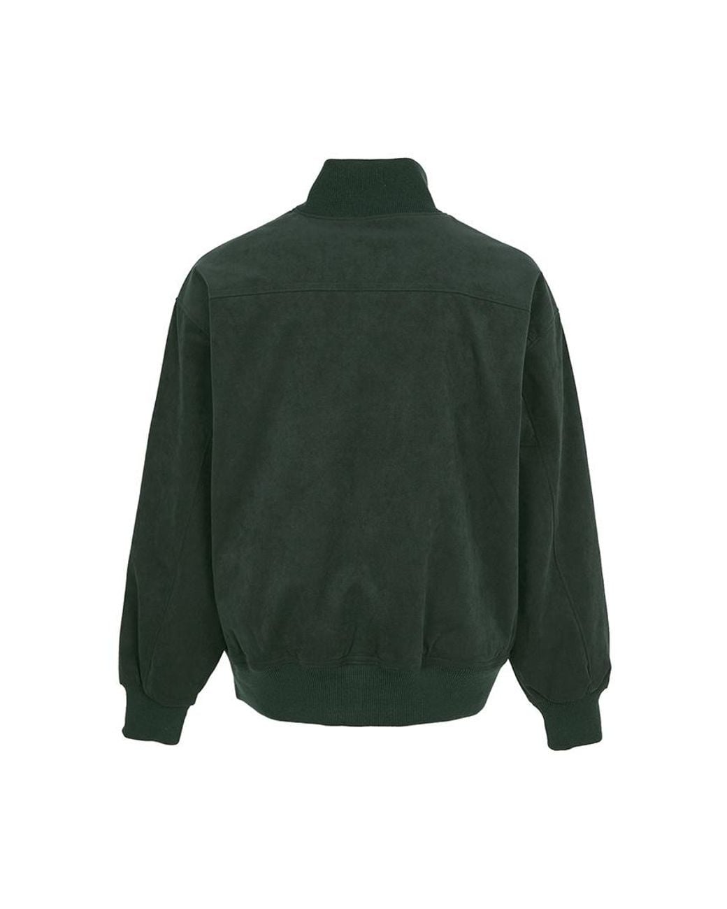 Nanamica Green Stand-Up Collar Jacket for men