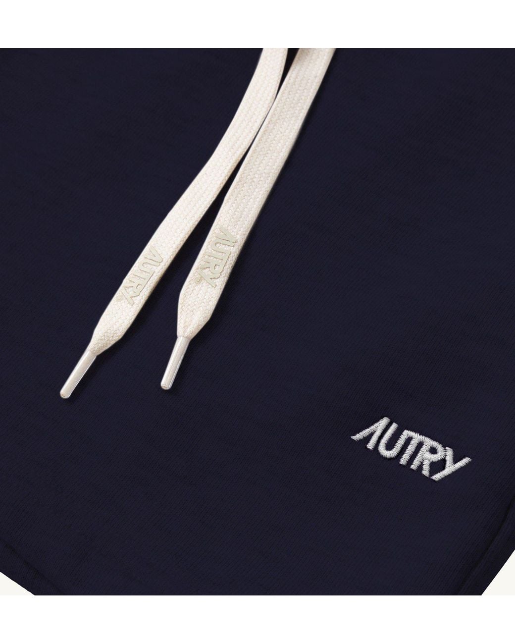 Autry Blue Drawstring Shorts