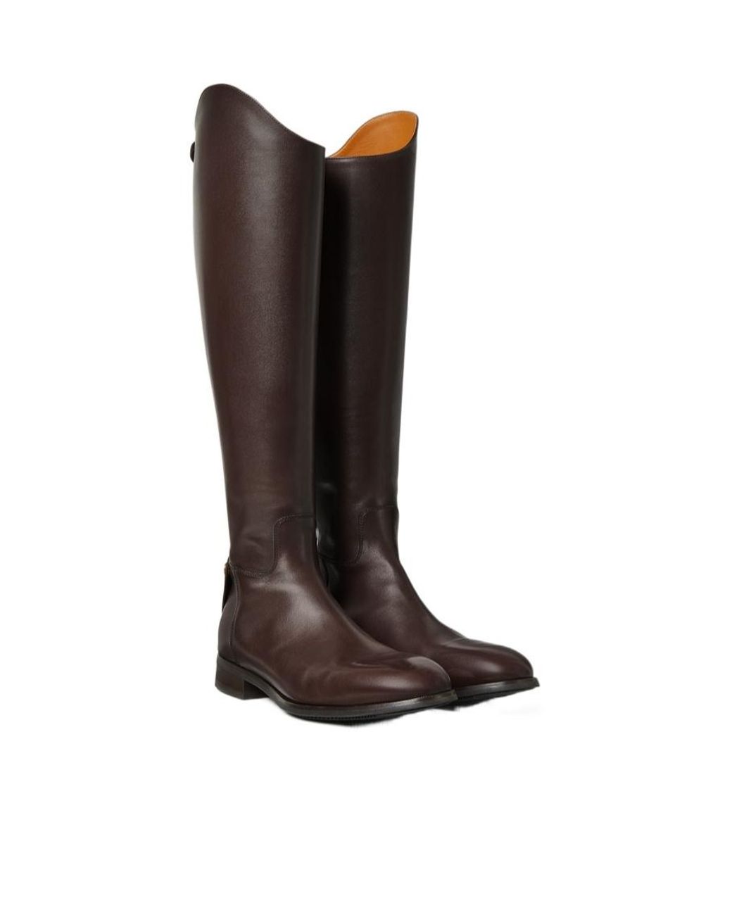 Loro Piana Brown Horseriding High Boot for men