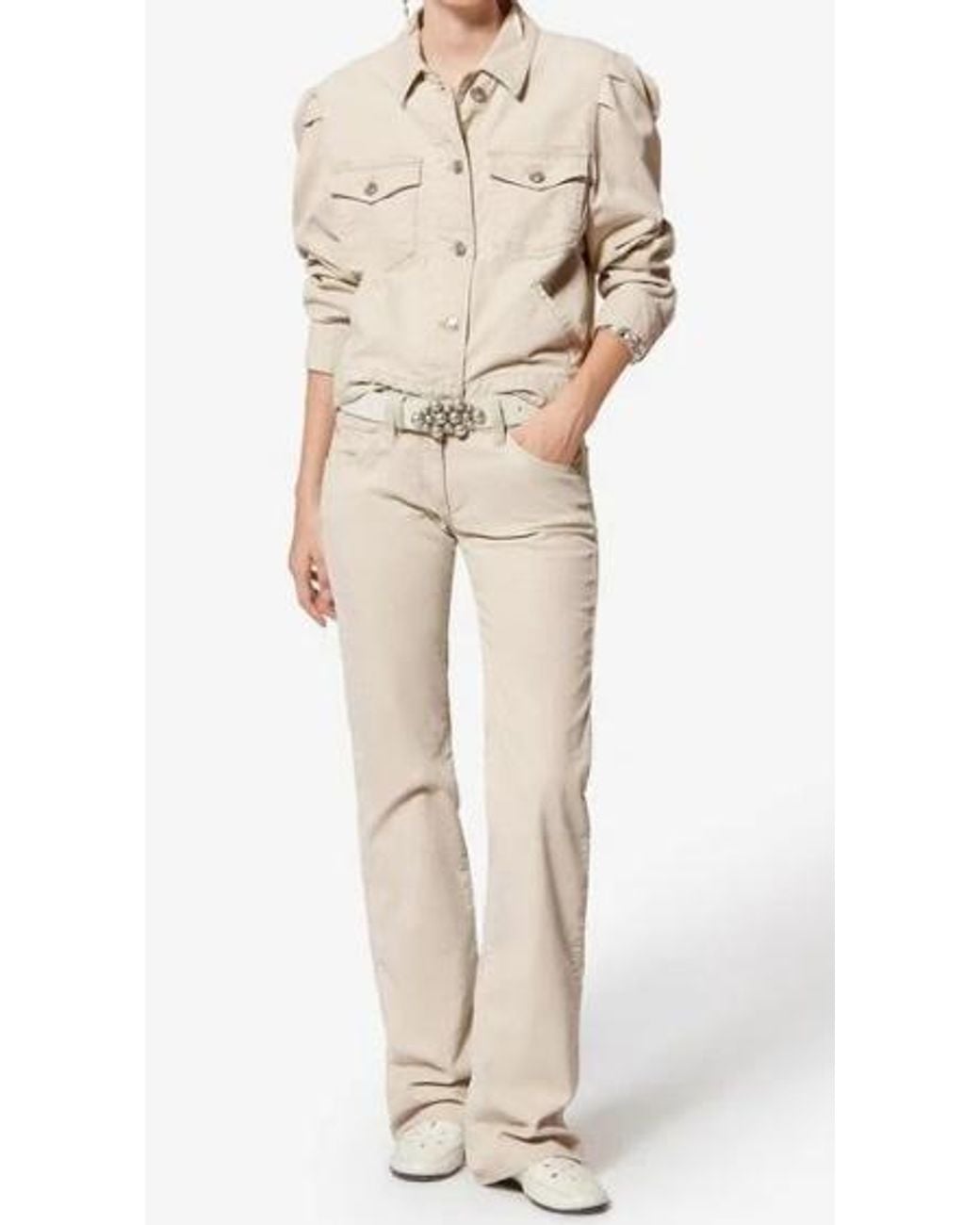 Isabel Marant Natural Isabel Marant Étoile Corduroy Jacket