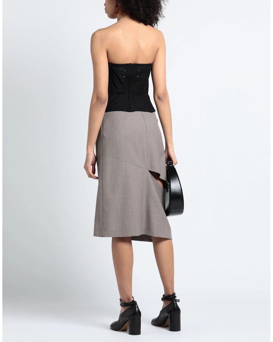 Maison Margiela Black Off-The-Shoulder Top