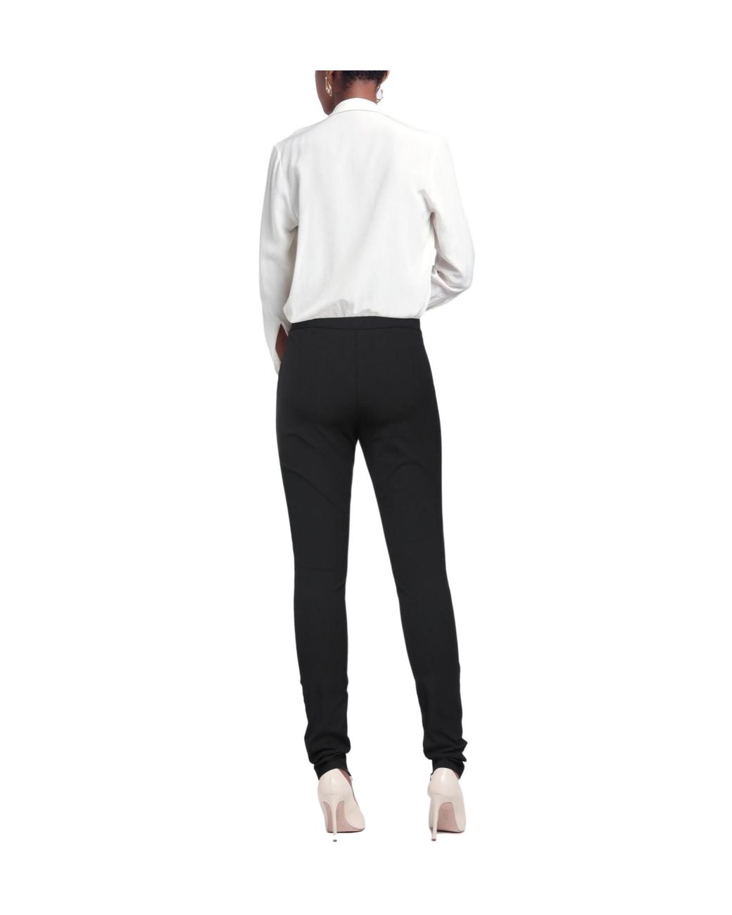 Rag & Bone Black Solid-Color Casual Trousers