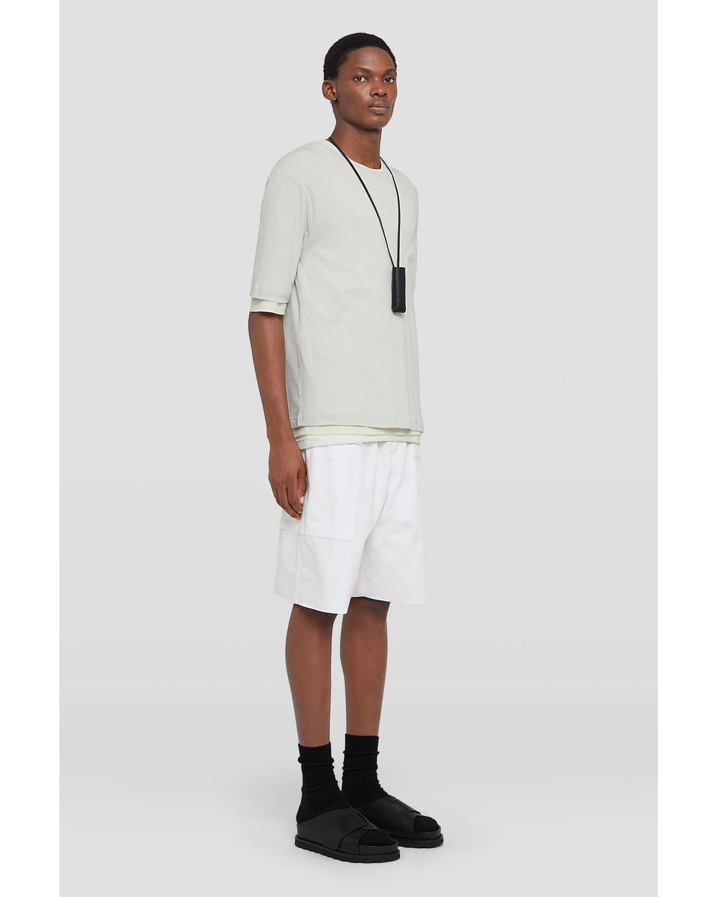 Jil Sander White 3 Pack Crewneck T-Shirt for men