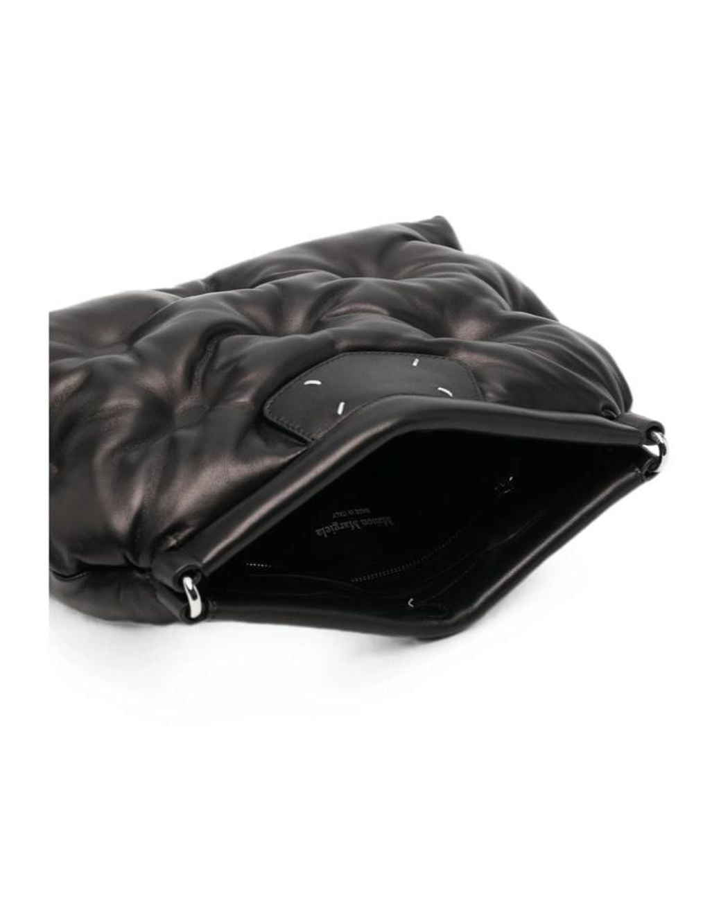 Maison Margiela Black Glam Slam Classique Small Clutch Bag