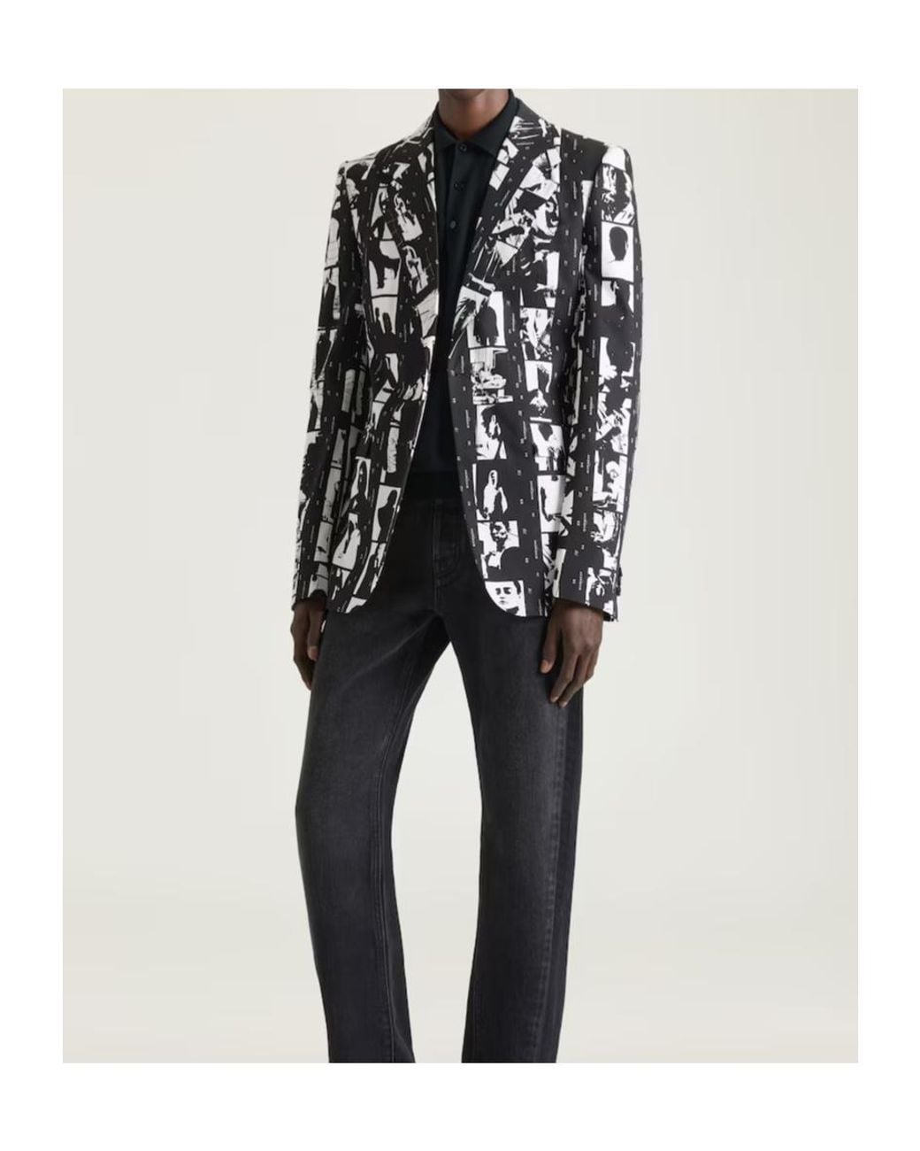 Givenchy Black Fitted Jacket for men