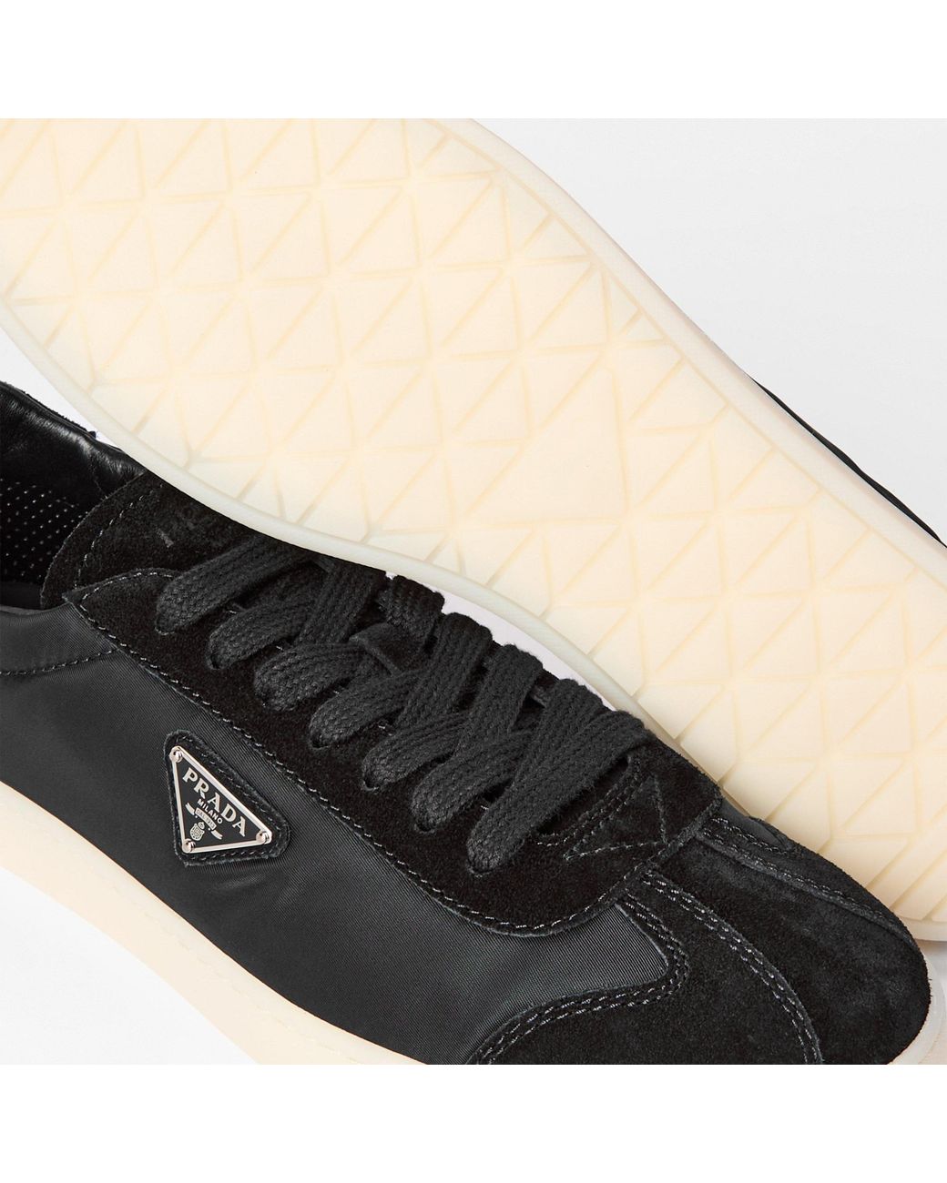 Prada Blue Low-Top Sneakers for men