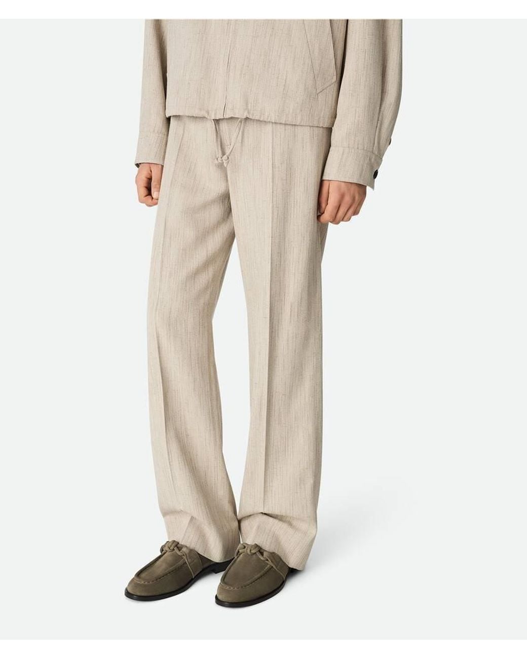 Bottega Veneta Green Astaire Loafers for men