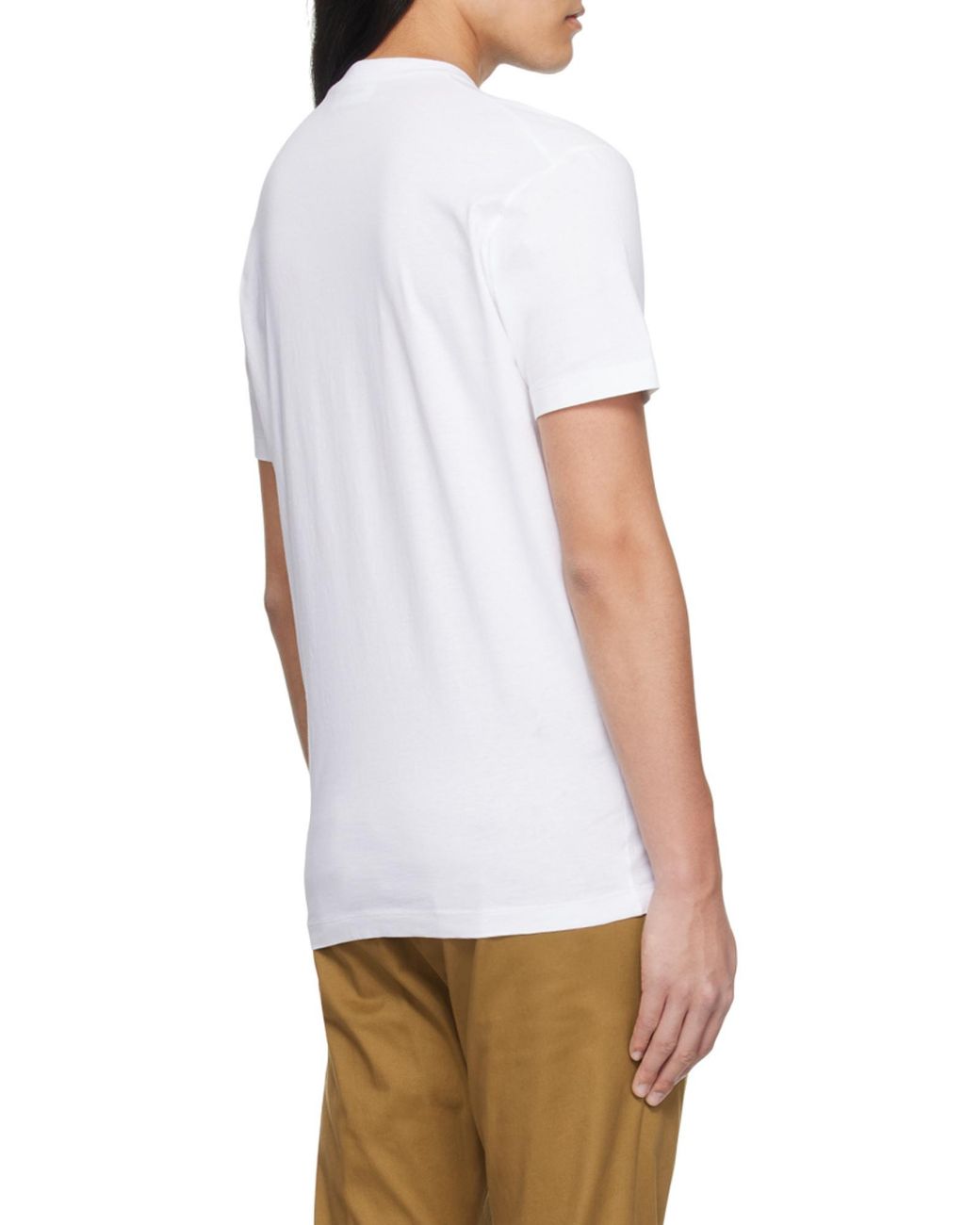 DSquared² White T-shirt for men