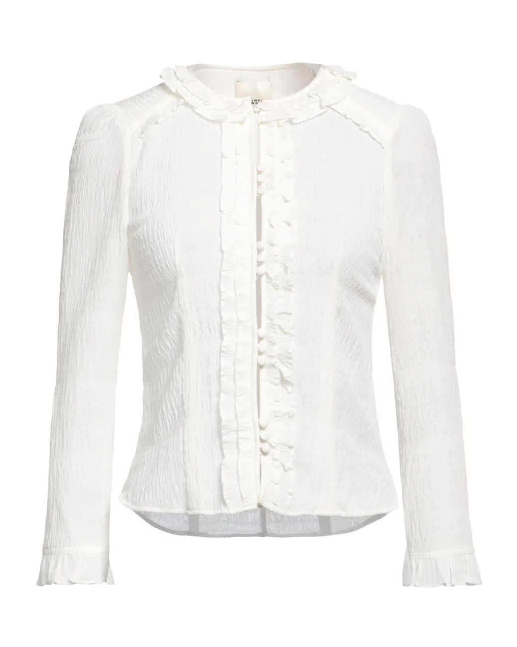 Isabel Marant White Solid Colour Shirts