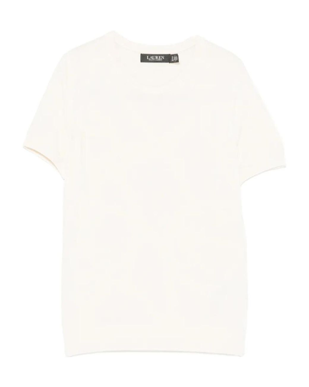 Ralph Lauren White Short-Sleeve Top