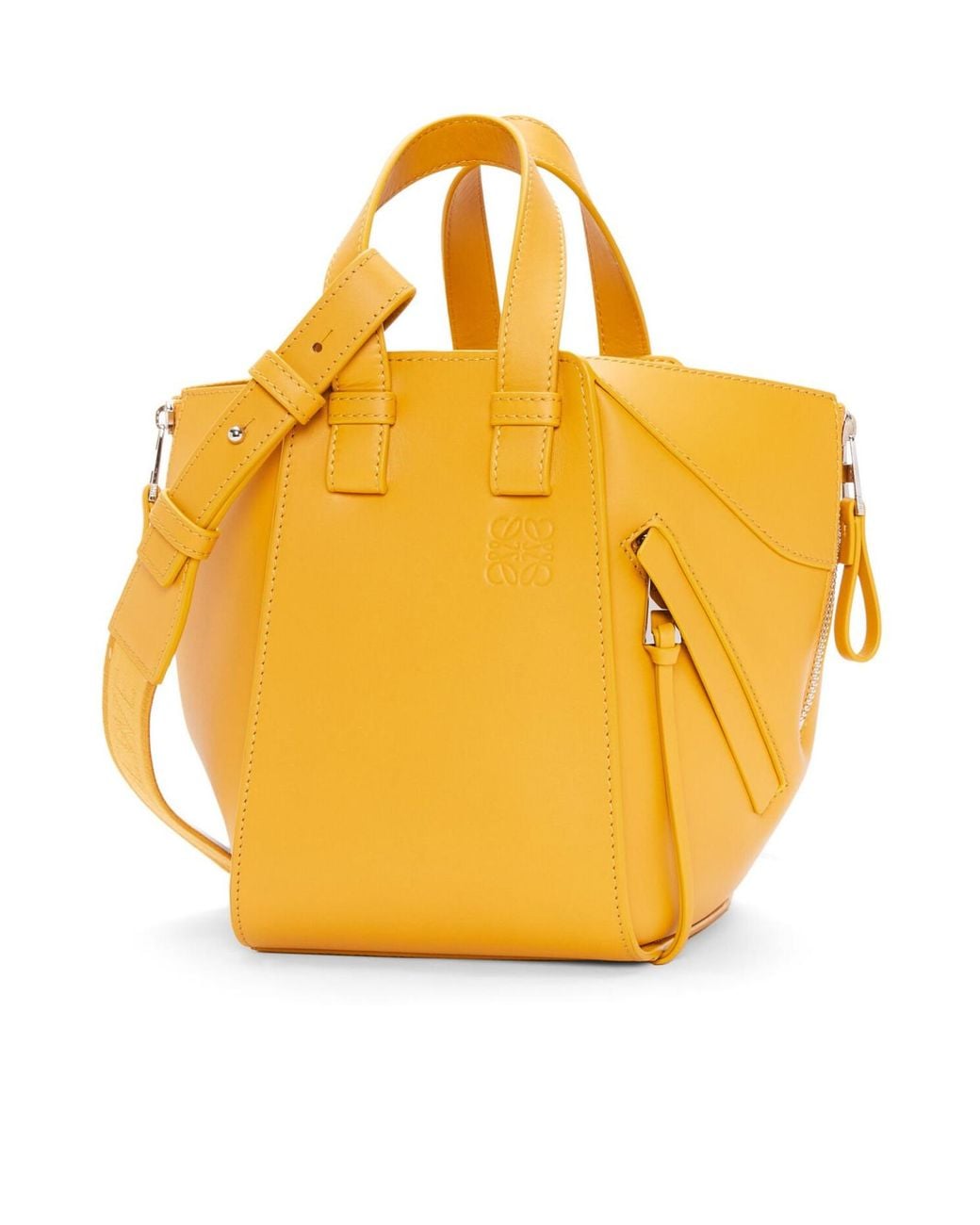 Loewe Yellow Compact Hammock Bag