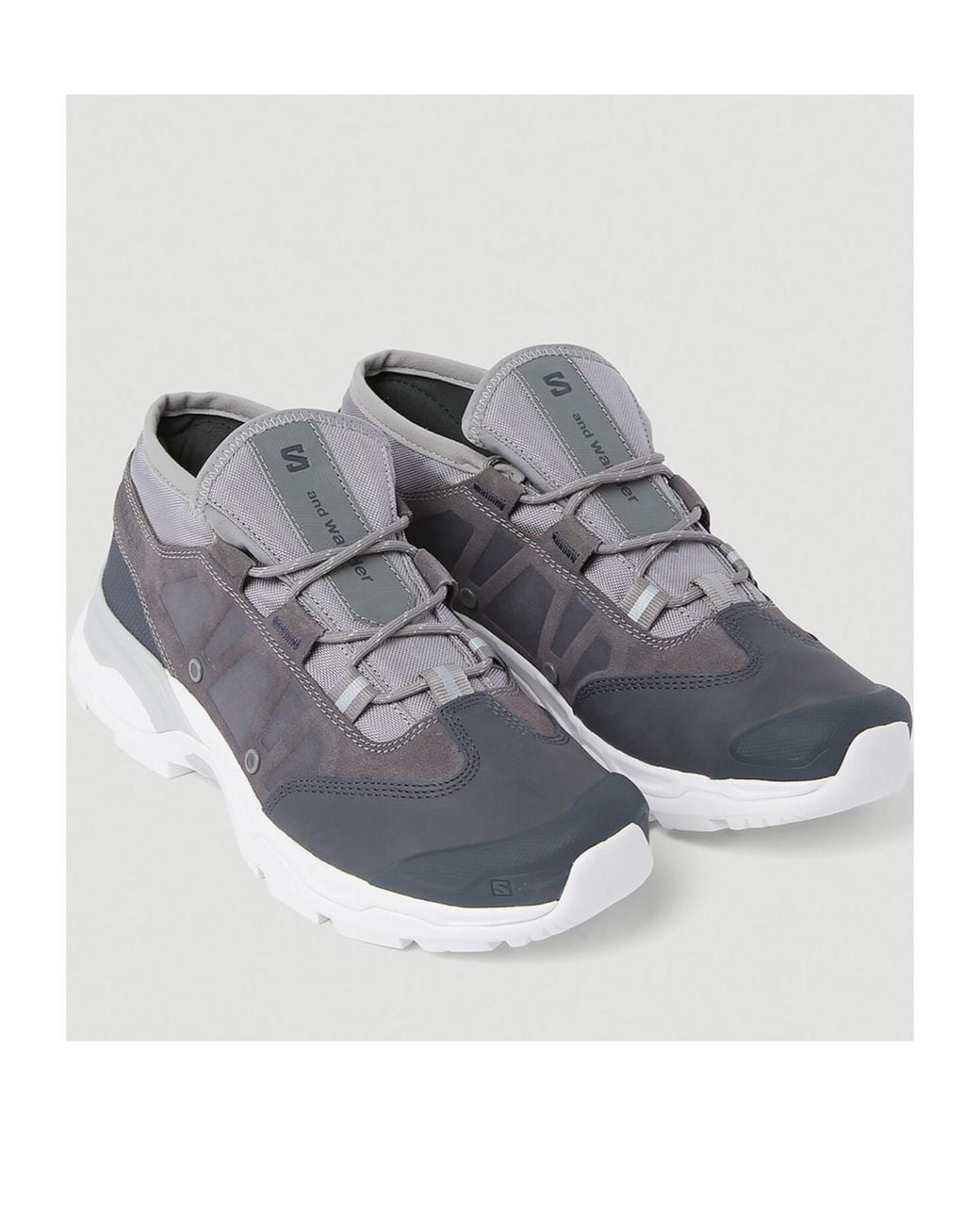 And Wander Gray X Salomon Jungle Ultra Sneakers for men