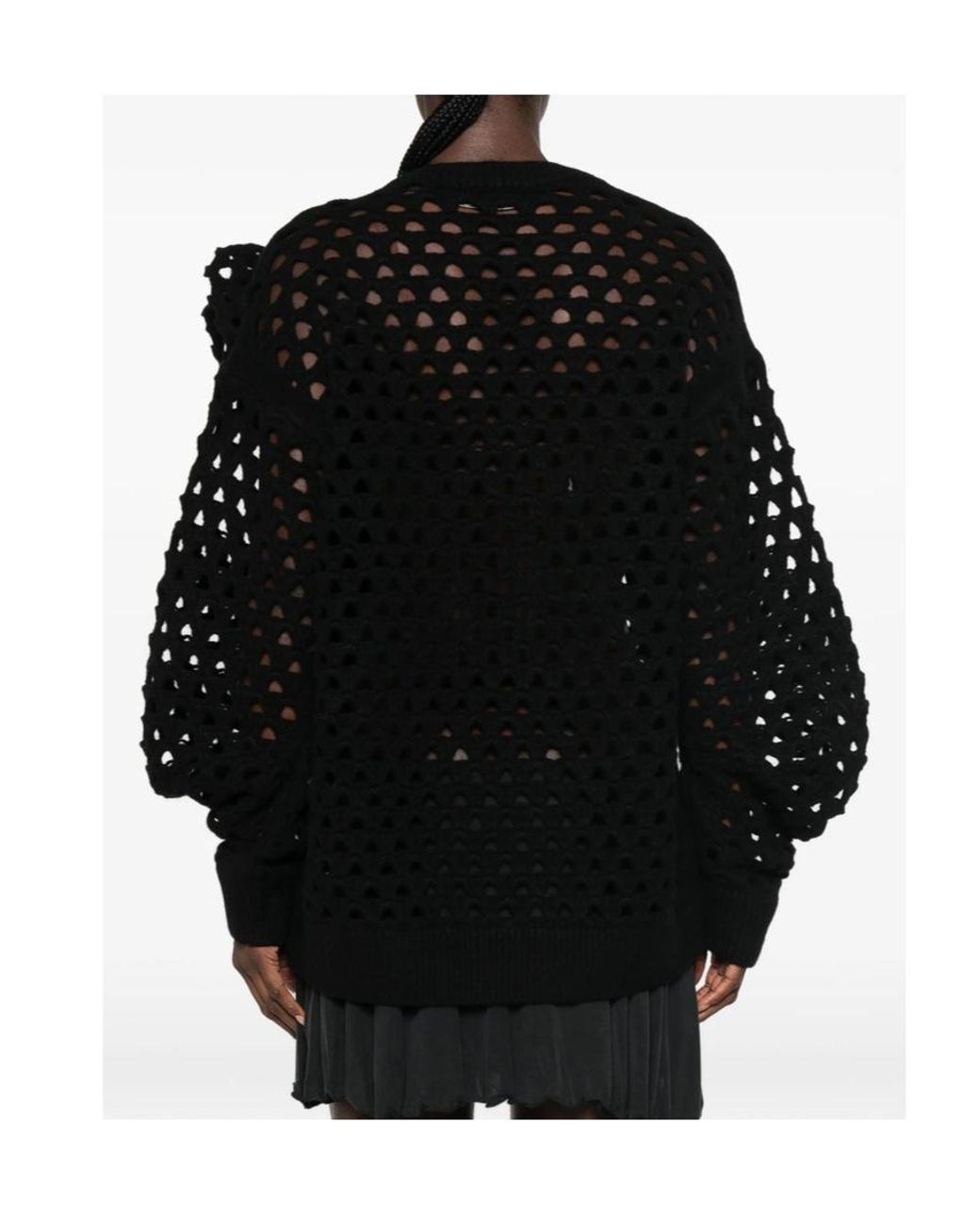 Blumarine Black Long-Sleeved Knitwear