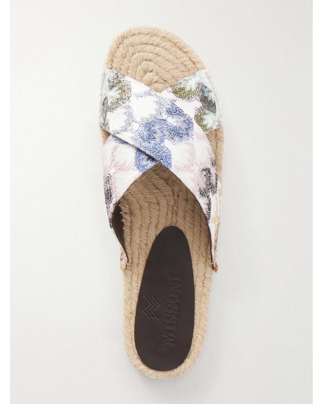 Missoni White Simple Sandals