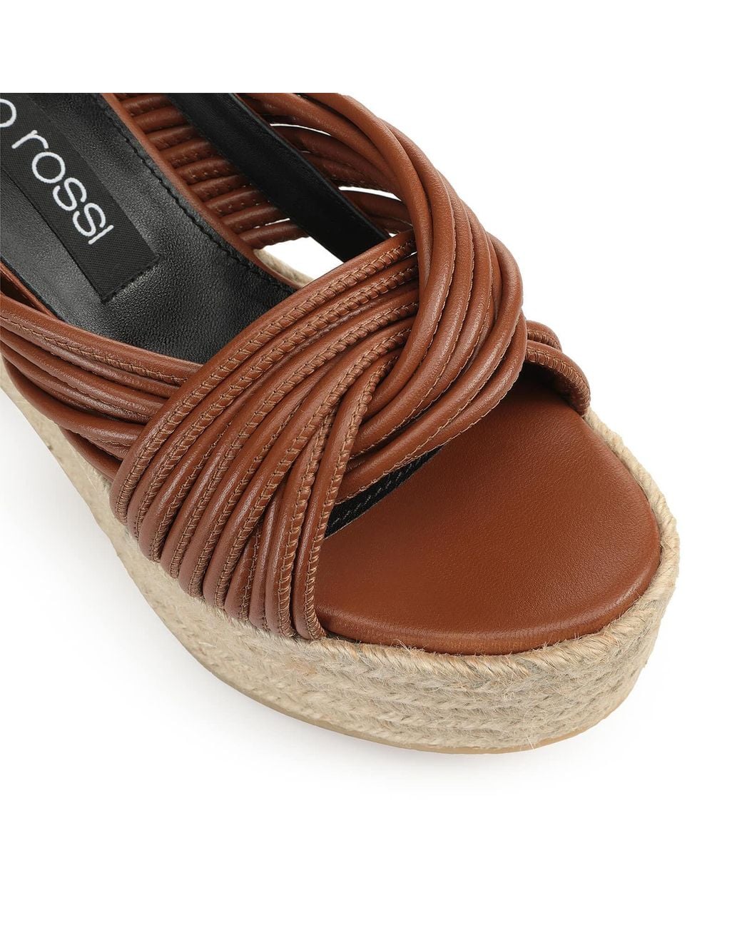 Sergio Rossi Brown Platform High Heel Sandals