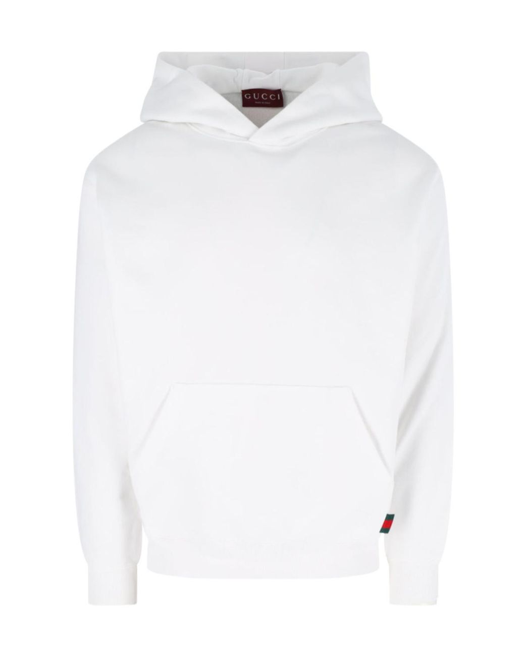 Gucci White Jersey Sweatshirt for men