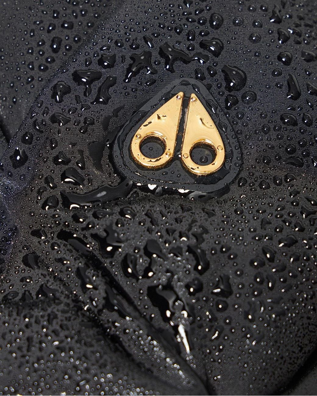 Moose Knuckles Black Glint Tufted Down Puffer