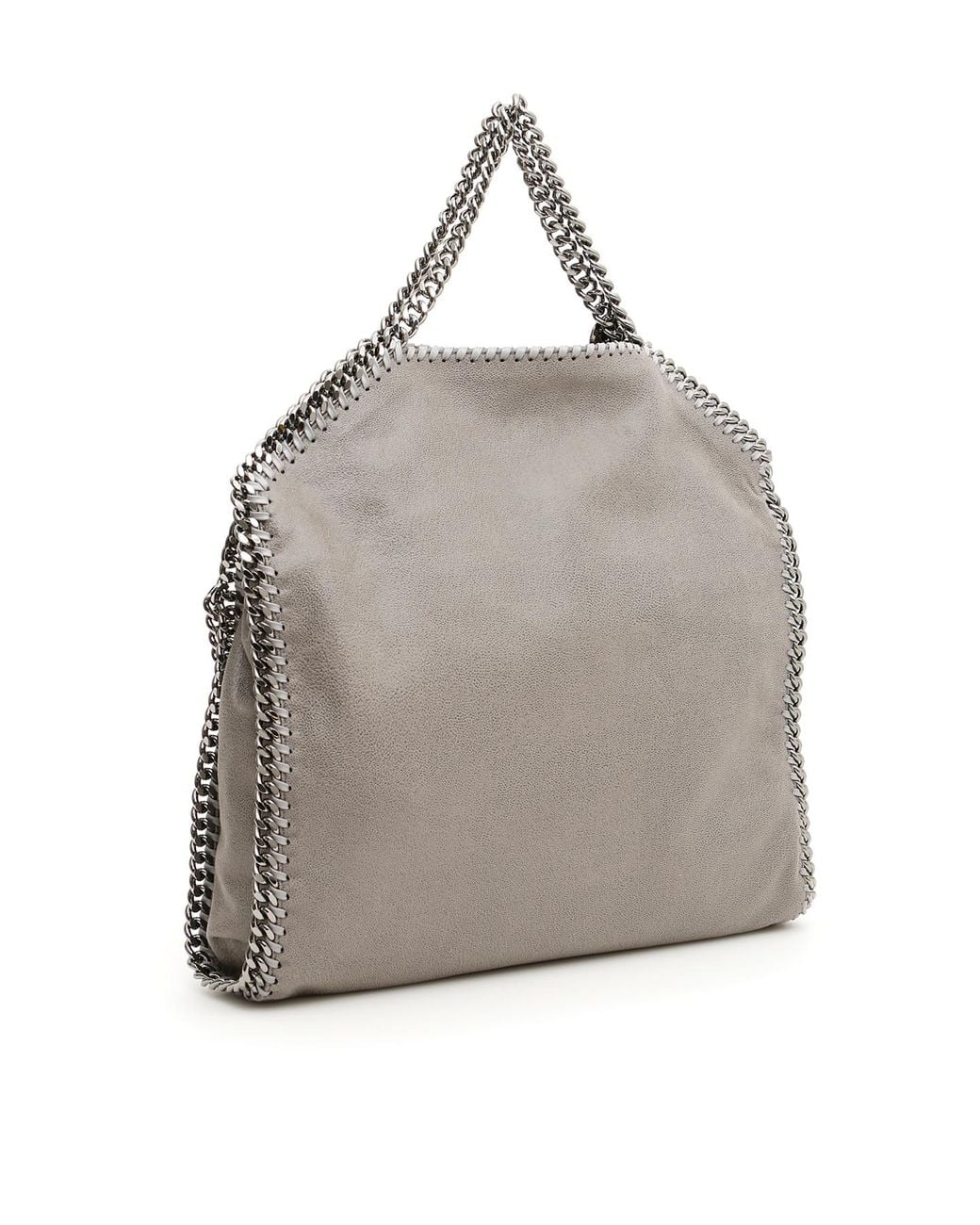 Stella McCartney Gray Falabella Chain-Linked Tote Bag