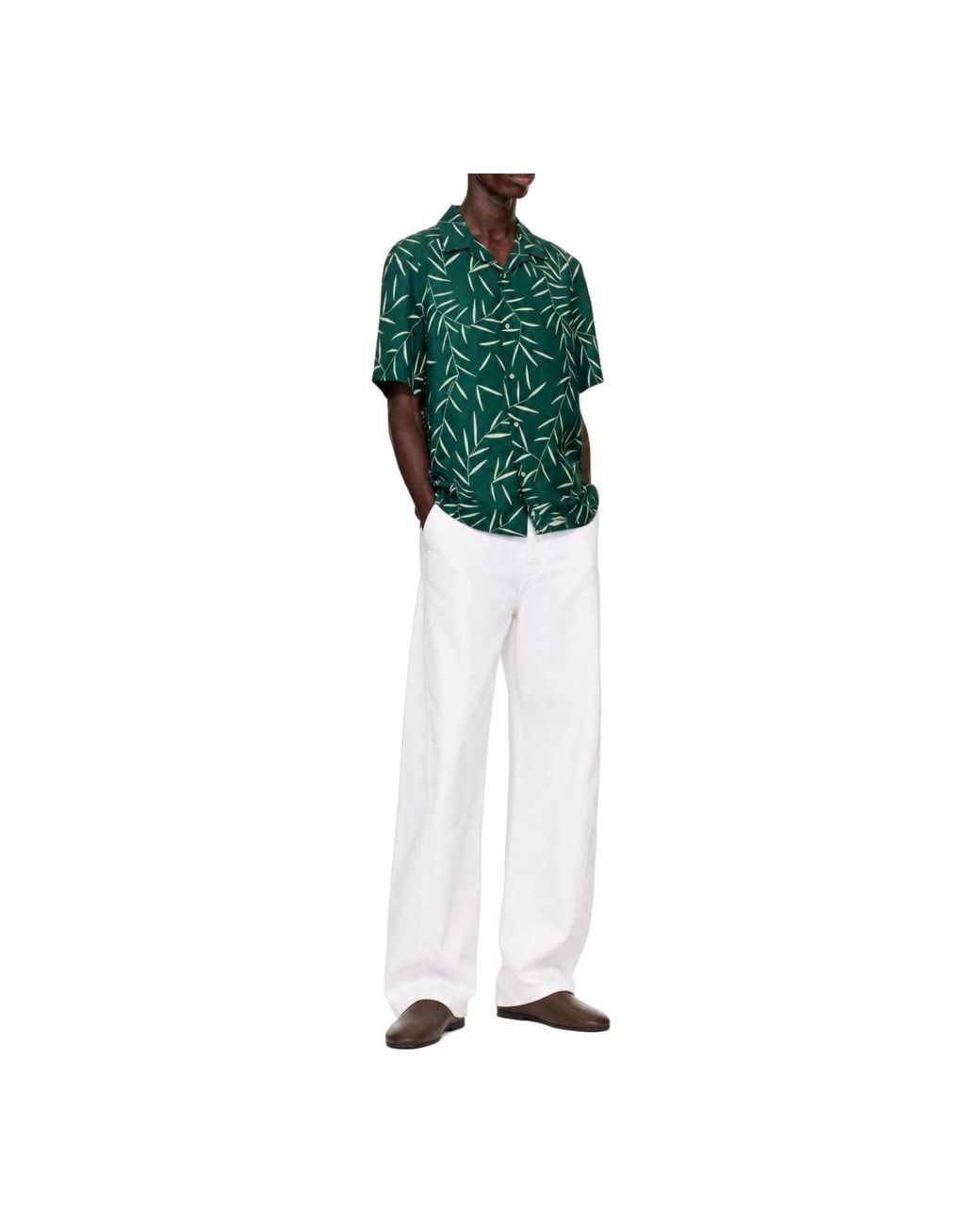 Jacquemus Green La Chemise Fonccio' Shirt for men