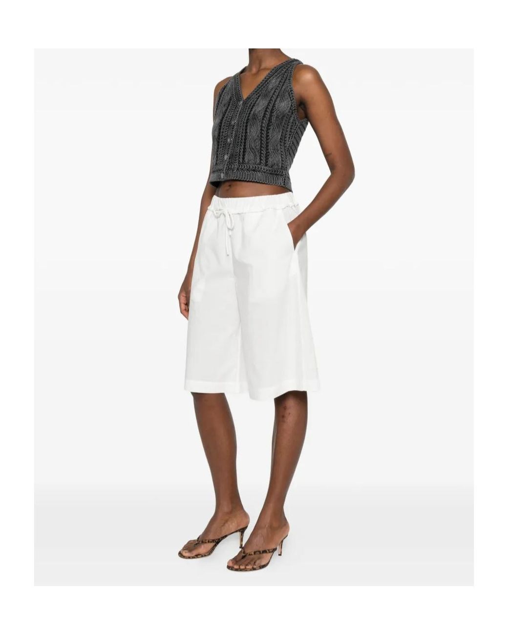 Pinko Gray Myrtus Vest