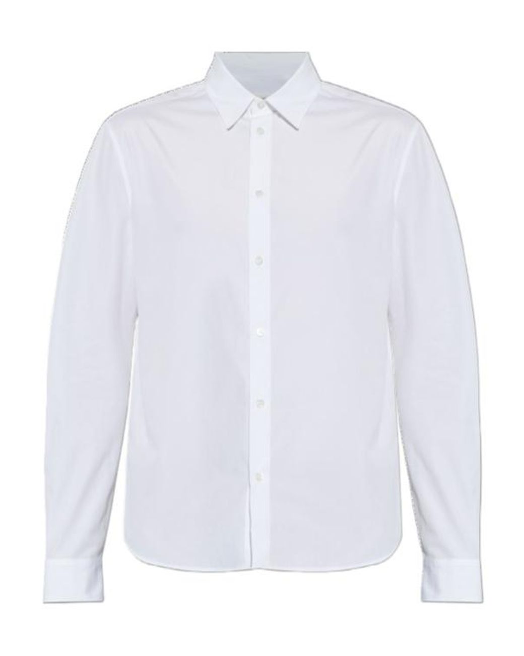Versace White Medusa Button Shirt for men