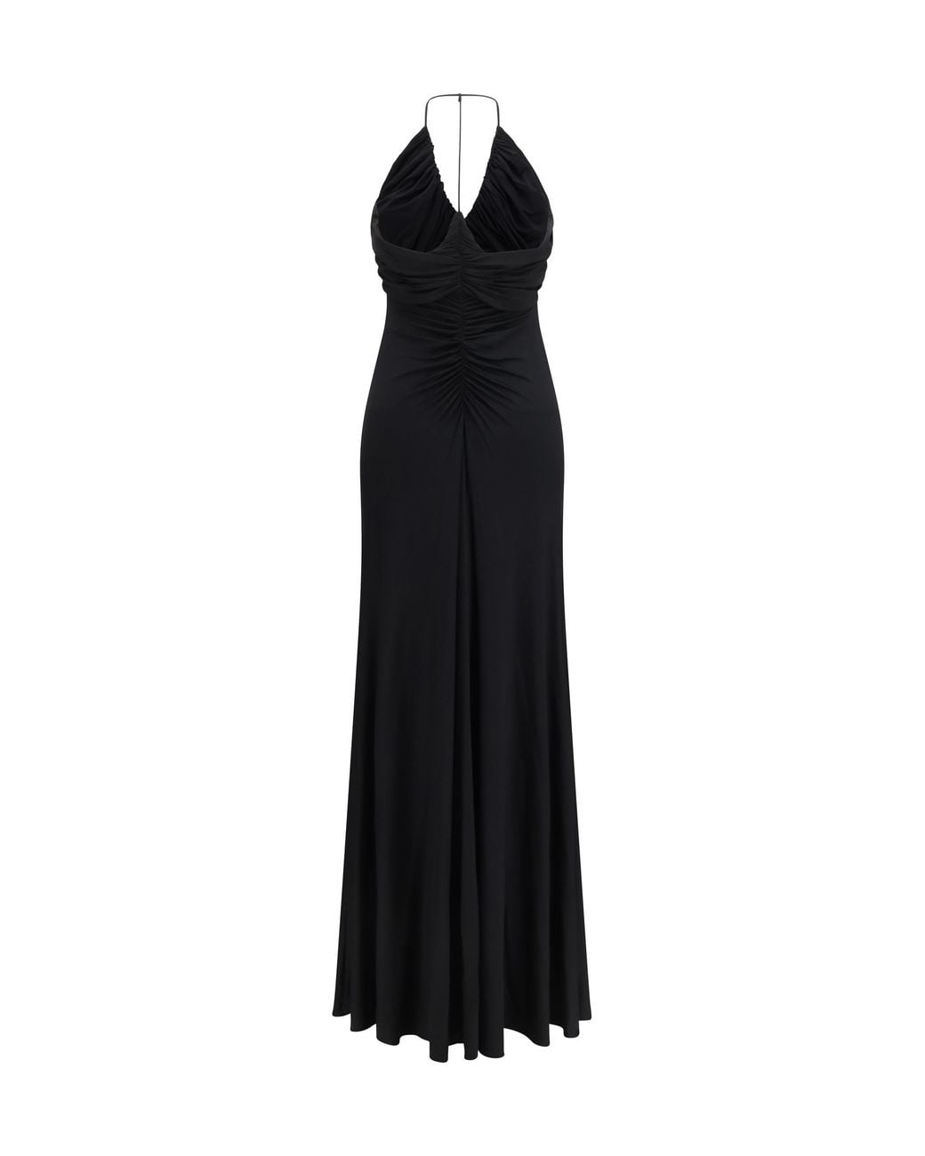 Self-Portrait Black Jersey Long Dress