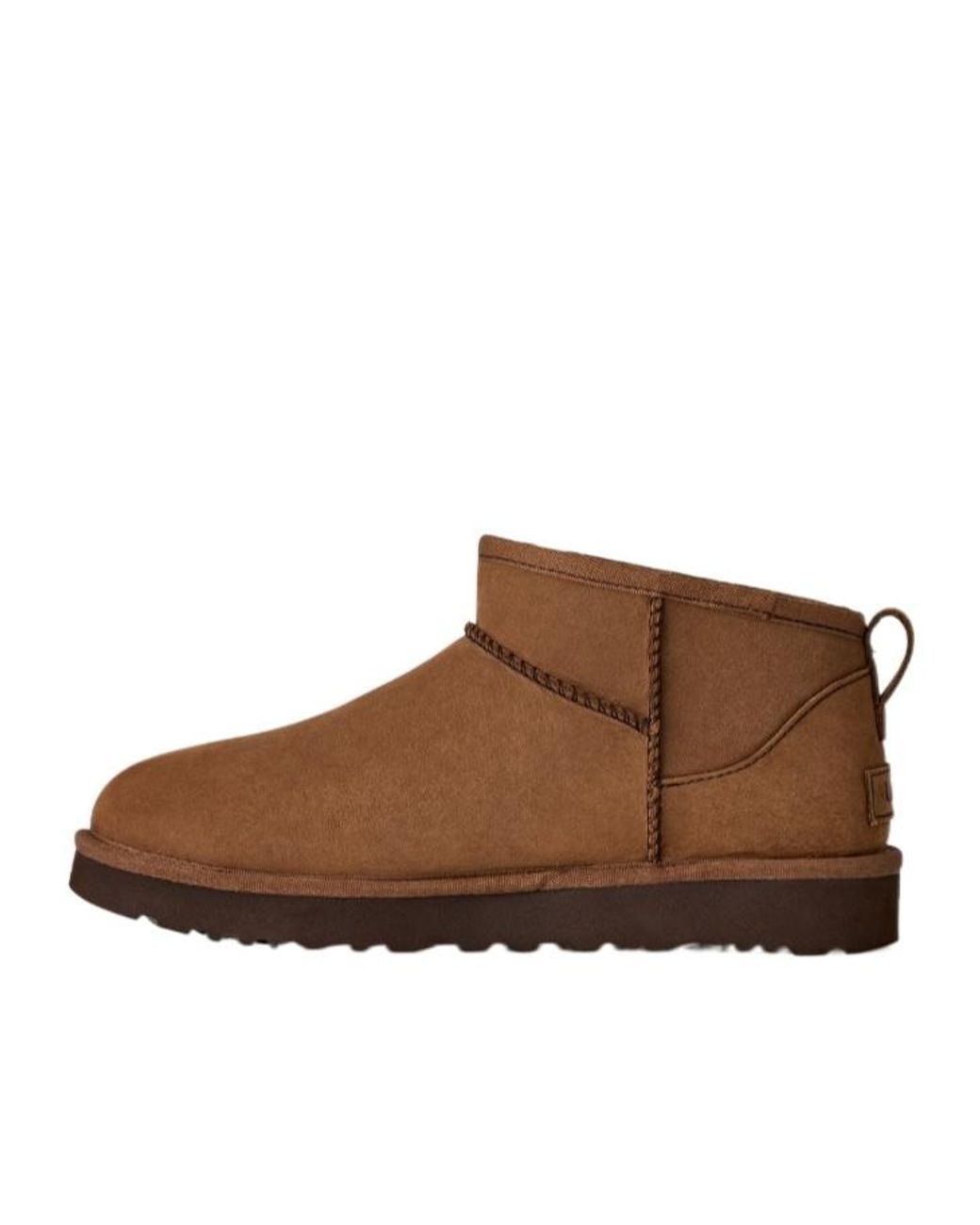Ugg Brown Classic Ultra Mini Nubuck
