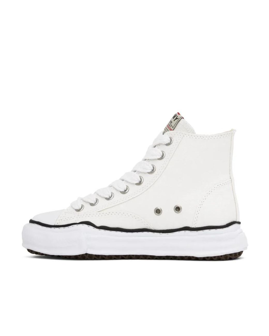 Maison Mihara Yasuhiro White Peterson High-Top Sneakers for men