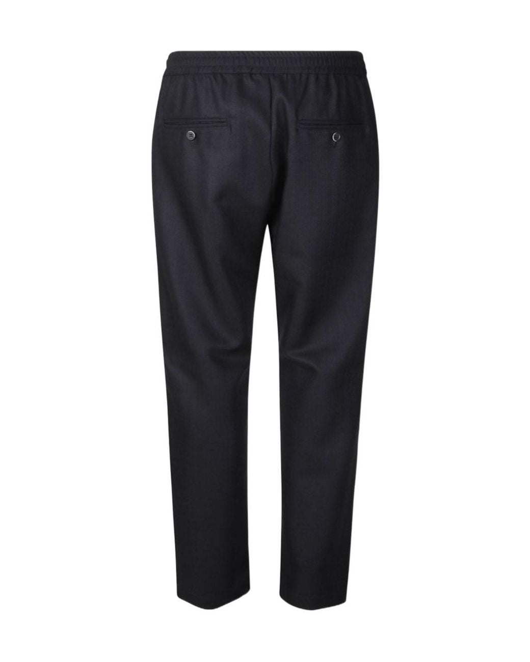 Barena Blue Riobarbo Dile Herringbone Trousers for men