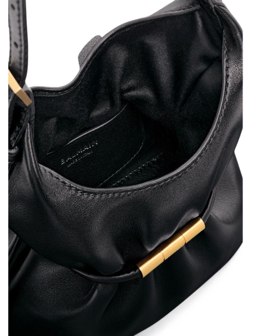 Balmain Black Sphynx Mini Shoulder Bag