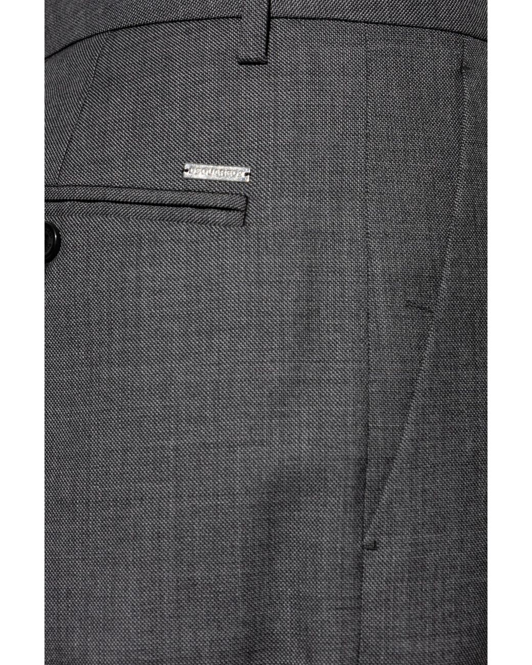 DSquared² Gray Tailored Pants for men