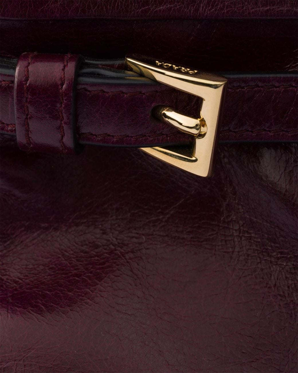 Prada Purple Bonnie Medium Leather Bag