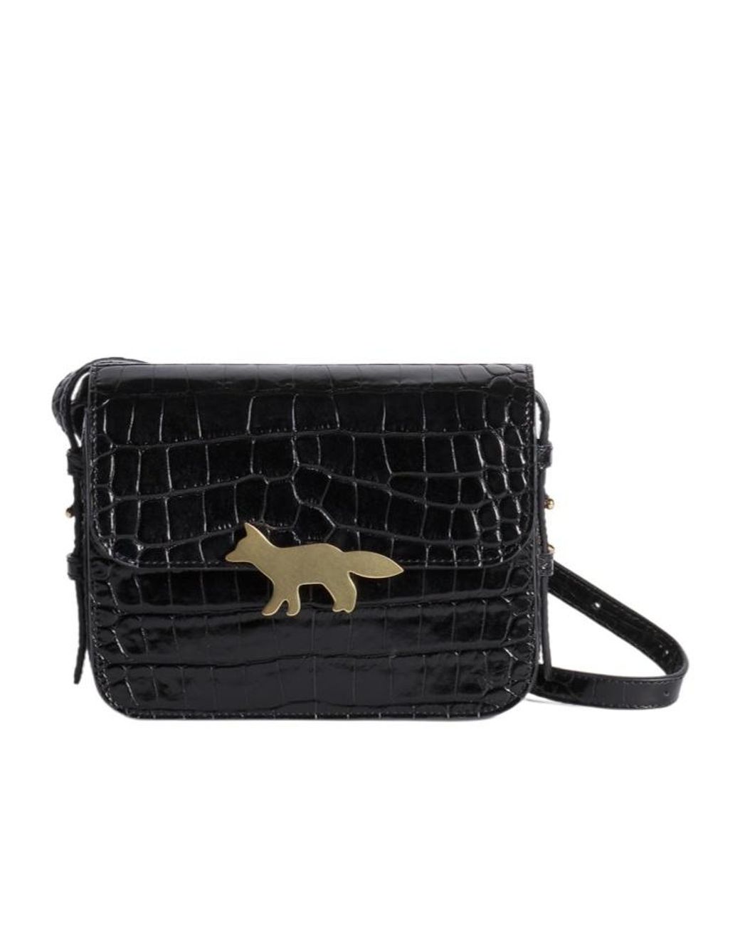 Maison Kitsuné Black Maison Kitsuné Edie Bag for men