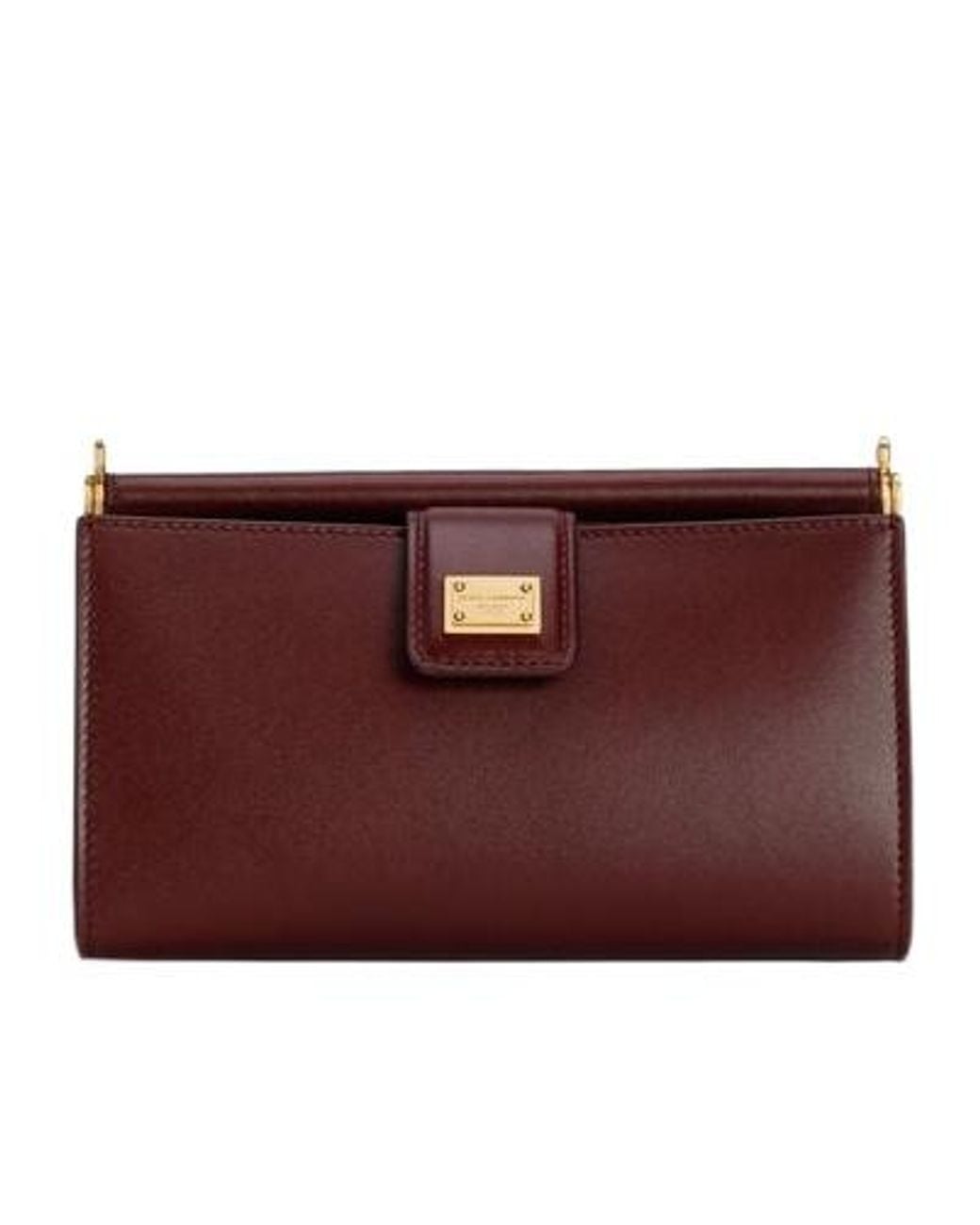 Dolce & Gabbana Red Leather Shoulder Bag