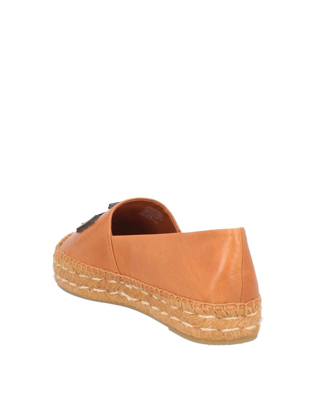 Tory Burch Brown Minimalist Versatile Leather Straw Shoes