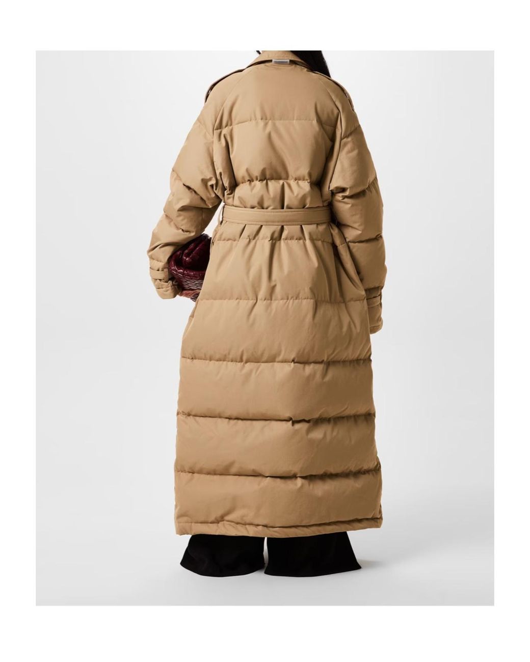 Vetements Natural Puffer Trench Coat