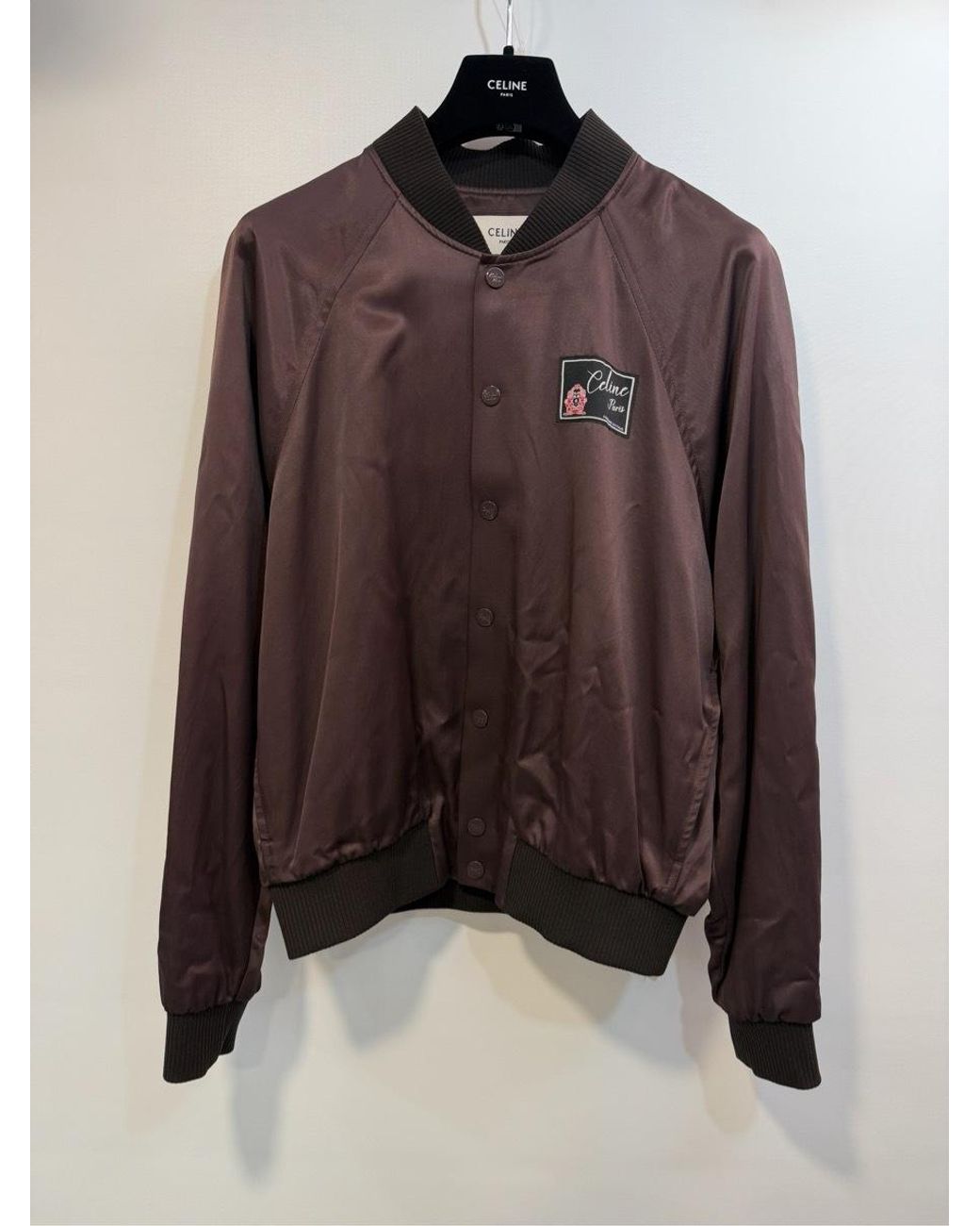 Céline Brown Teddy Jacket for men