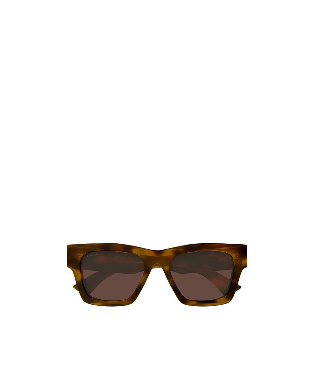 Gucci Brown Eyewear Square Frame Sunglasses