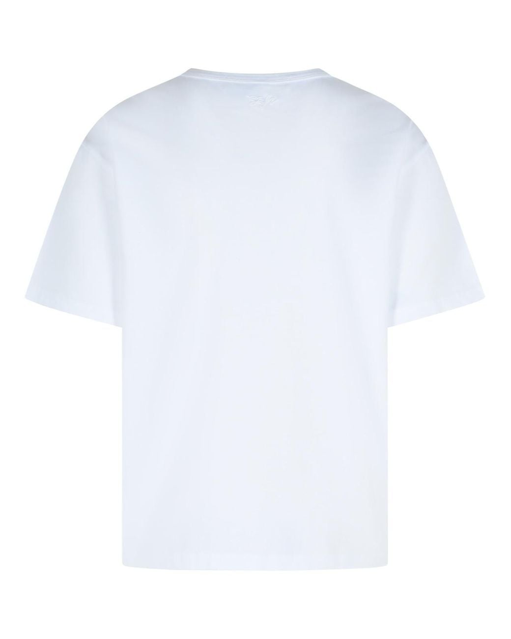 Séfr White Mauro Cotton T-Shirt for men