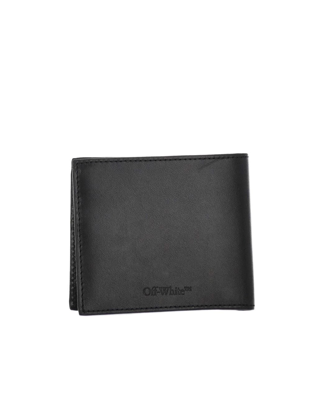 Off-White c/o Virgil Abloh Black Arrows-Motif Leather Wallet for men