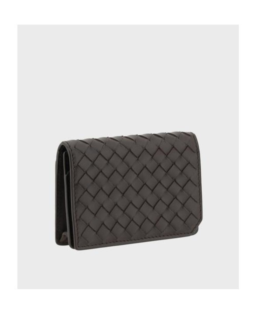 Bottega Veneta Black Flip Wallet for men