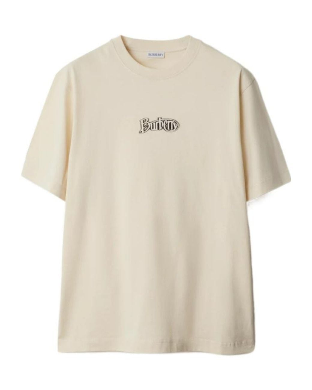 Burberry Natural Logo Printed Crewneck T-Shirt for men