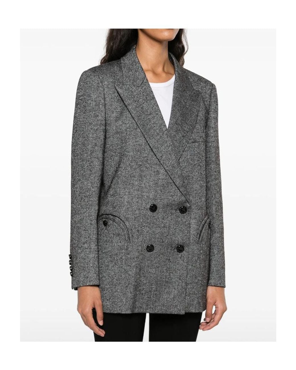 Blazé Milano Gray Long-Sleeved Blazer