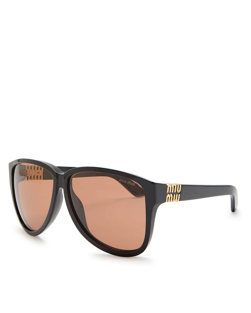 Miu Miu Black Designer-Style Sunglasses